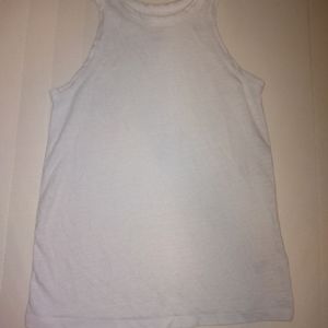 White tank top.